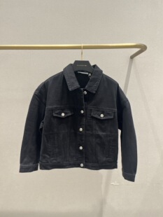 EWW325N00300 黑色牛仔外套 歌L思 21年全标大货