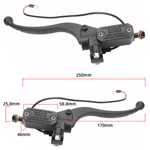 九号电动C90 F60机械师Mmax110直上上泵N95C刹车前后碟刹制动泵柄
