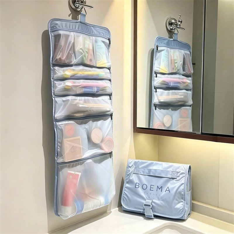 可悬挂洗漱包出差旅行防水化妆包大容量干湿分离洗漱用品收纳包包