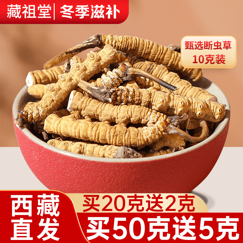 冬虫夏草断草正品10克中秋节礼品