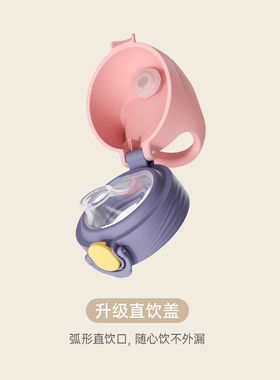 QWE吸管杯水杯专用直饮盖吸管盖耐摔防漏安全材质保温杯盖子配件