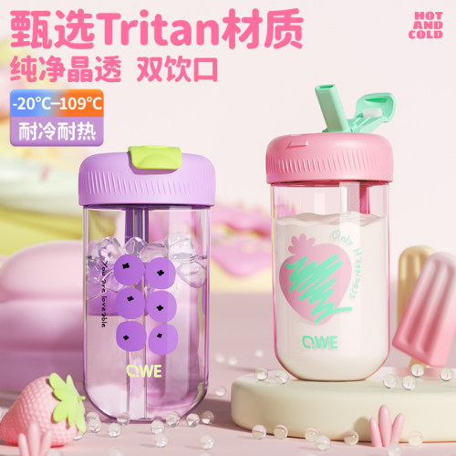 tritan母婴级材质便携不漏水