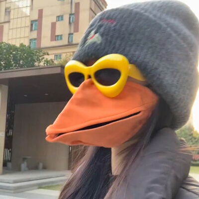 乌鸦嘴口罩创意搞怪2025新款