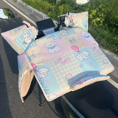 电动车挡风被冬四季2025新款