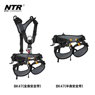 NTR耐特尔BK47高空作业绳索上升款 全身安全带探洞技术C038EA