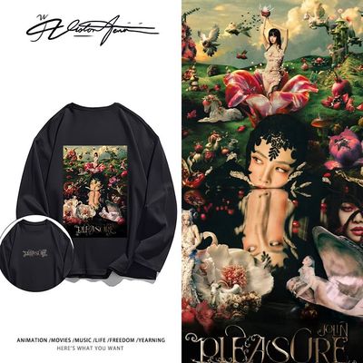 蔡依林2026 PLEASURE世巡演唱会粉丝应援长袖T恤打底衫休闲