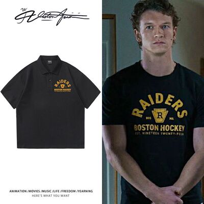 巅峰对决hudsonwilliam同款POLO衫粉丝应援休闲百搭上衣舒适男士