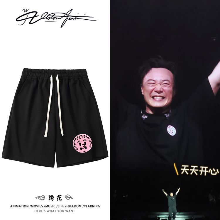 【刺绣】陈奕迅fnds北京演唱会同款短裤夏季宽松休闲百搭运动工装
