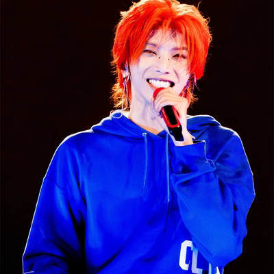 华晨宇火星演唱会海口站同款印花蓝色连帽卫衣男女同款粉丝应援