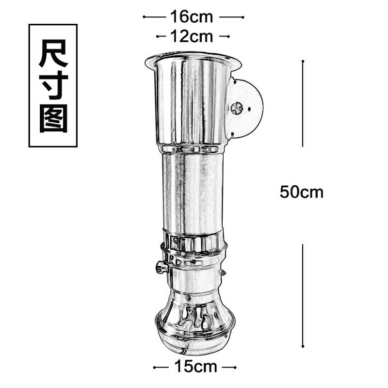 韩式烧烤排烟管伸缩商用上排烟吸烟罩抽烟风机韩国烤肉店排风设备