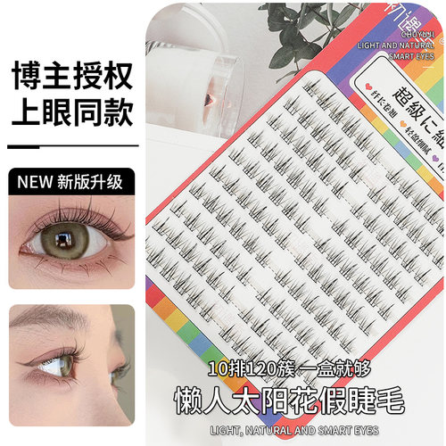初遇季太阳花10排120簇假睫毛