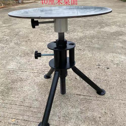 盆景制作专用转盘升降转台手动旋转工作台盆景制作工具展示台打包