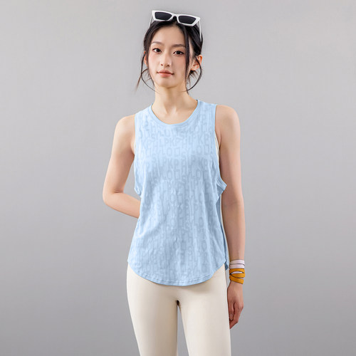 lu同款绝美运动背心瑜伽罩衫女春夏轻薄透气速干普拉提跑步健身