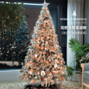 白色圣诞树客厅2025新款 饰品diy耶诞树 家用高级感大小型圣诞节装