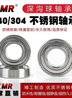 304/440不锈钢轴承S6000 6001 6002 6003 6004 6005 6006ZZ耐腐蚀