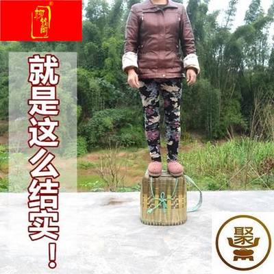 --背萝竹编背筐农用背篓竹编农用家用大号采蘑菇背笼背篓买菜竹篓