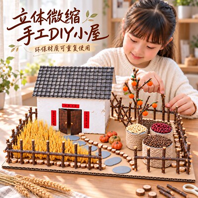 【DIY微造景农场小树屋】