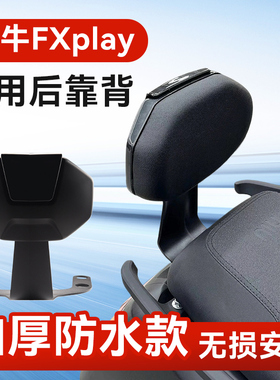 适用电动车靠背小牛FXplay风速版后座靠垫FXT专用护腰改装配件