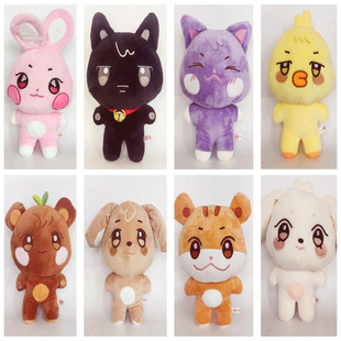 ATEEZ朴星化姜吕尚金弘中娃娃公仔aniteez 快闪玩偶 娃娃