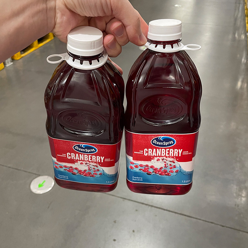 澳大利亚进口OceanSpray经典蔓越莓味混合果汁饮料1.5L山姆店代购