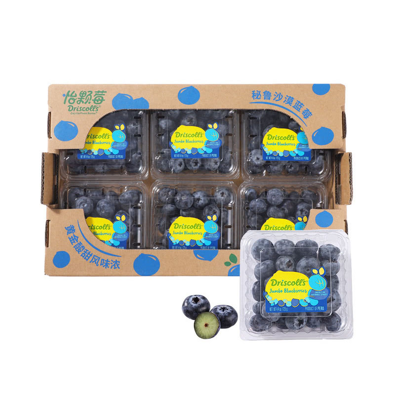 怡颗莓秘鲁超大蓝莓平均单果果径 750g山姆店代购顺丰