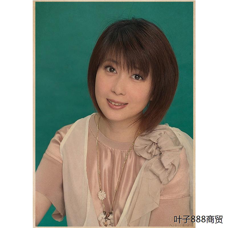 孟庭苇80后明星海报宿舍贴画壁纸怀旧文艺酒吧装饰画贴复古牛皮纸