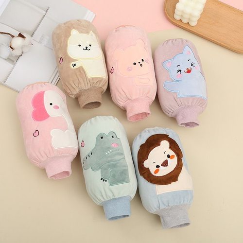 儿童袖套长款护袖学生袖套防油防污护袖韩版中大童可爱冬季套袖头