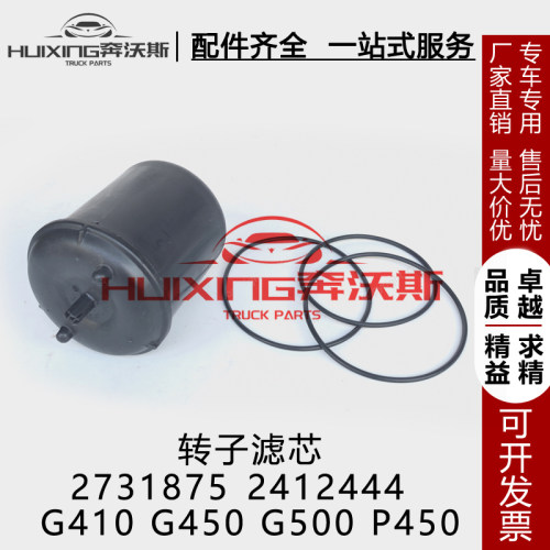 适用斯堪尼亚G410 G450卡车P450泵车机油转子滤芯2731875 2412444
