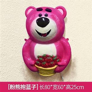饰定制大摆件 仿真烘烤坊面包模型玻璃钢雕塑壁挂件店面门头发光装