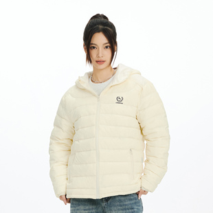 LKOD2024秋冬新款 棉服印花羚羊保暖宽松夹克棉服显瘦外套