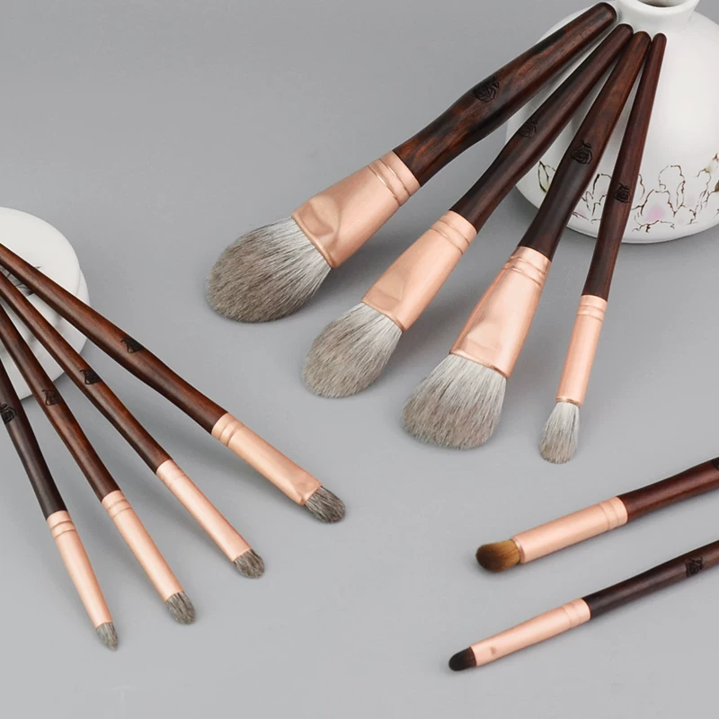 香舍玫瑰 Brush, loose powder, face blush, highlighter, foundation