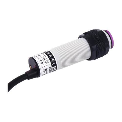 中沪M18漫反射光电开关 E3F-DS30C4/P1-50C4-100C4三线NPN常开24V