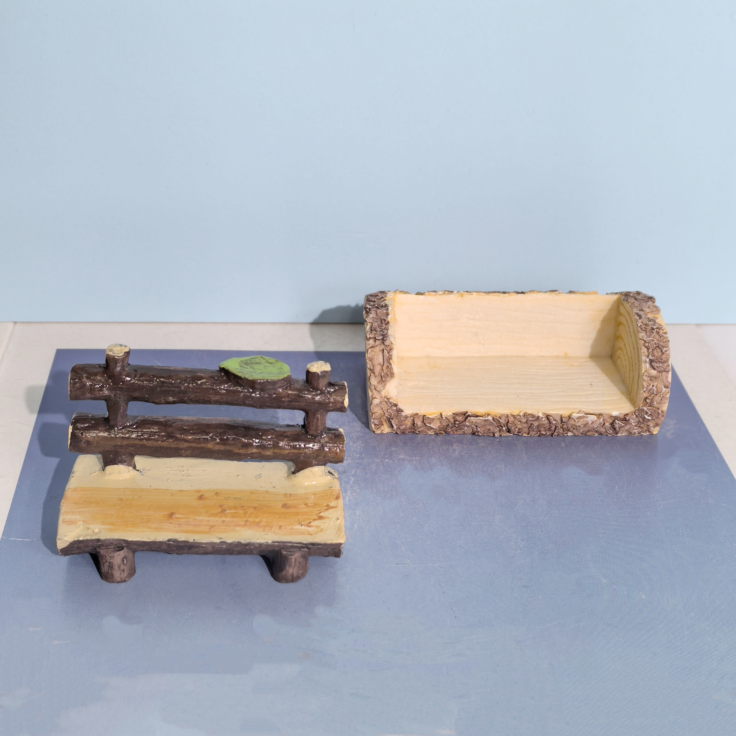 仿真长椅微景观造景摆件