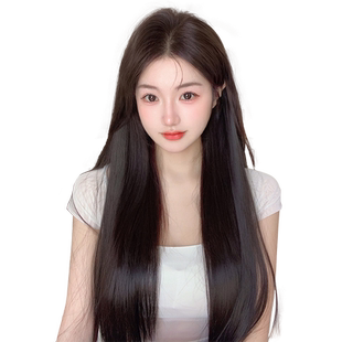 单卡假发片女长直发小片式仿真发自然无痕轻薄接发增发量蓬松贴片