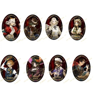 正版第五人格完美杀青系列周边立牌椭圆徽章亚克力Q版立牌镭射票