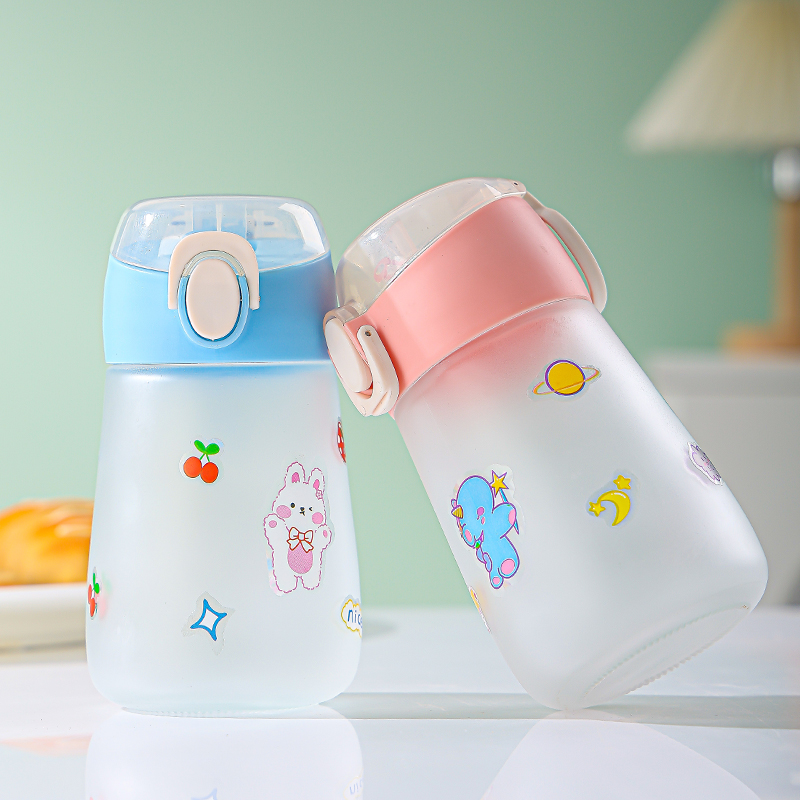 水杯玻璃杯吸管杯女生高颜值ins