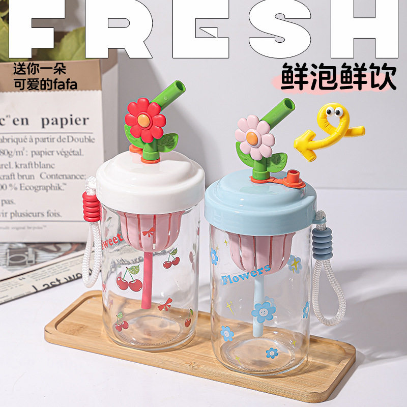 水杯玻璃杯吸管杯定制logo果茶杯牛奶果汁饮料可乐杯礼品广告杯子,餐饮具,玻璃杯,淘宝优惠券,粉丝福利购,淘宝优惠卷