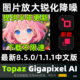 Gigapixel 8.5.0 Topaz 中文版 图片无损放大模糊清晰超分辨率