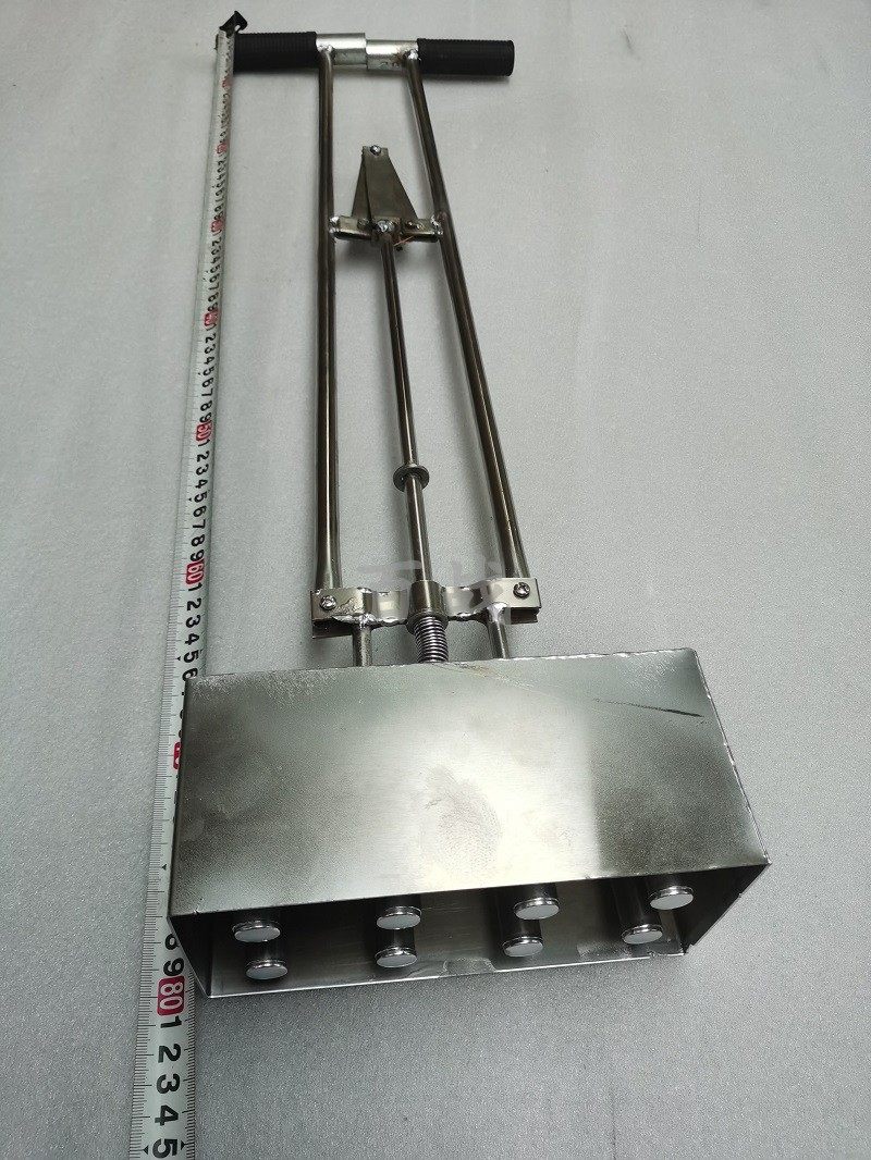 不锈钢手动打煤球机牛粪压块机器蜂窝煤制造模具家用手工打煤饼机