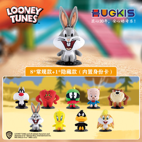乐一通盲盒公仔毛绒玩具正版潮流