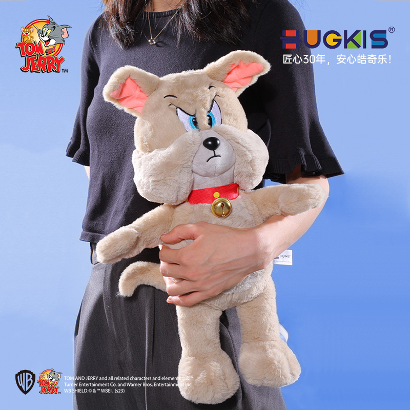 HUGKIS猫和老鼠斯派克毛绒玩具
