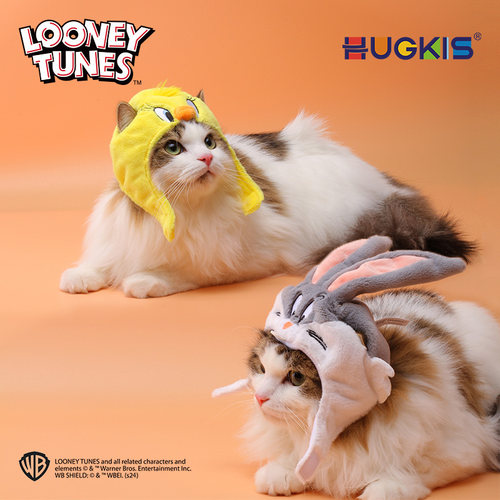 HUGKIS宠物头套毛绒头套