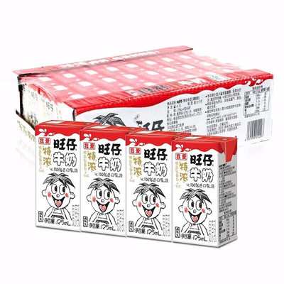 旺旺特浓牛奶复原乳旺旺