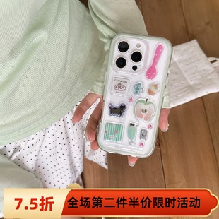 pura80透明mate70个性 苹果黑猫DIY贴纸适用16promax手机壳小米15新款 reno14保护套findx8简约x200s30p纯色