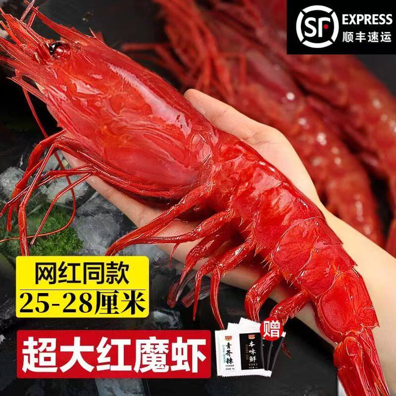 红魔虾超大鲜活刺身级