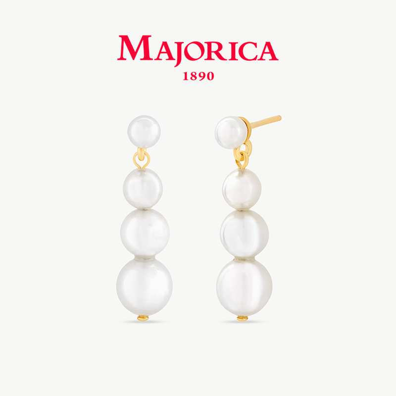 MAJORICA美娇丽佳手作珍珠耳饰
