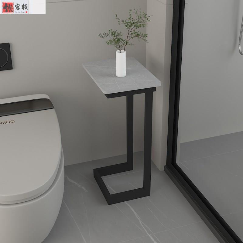 卫生间门后置物架落地收纳架浴室厕所缝窄马桶坐便器旁边隙小桌子