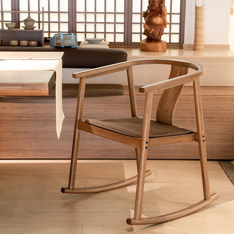 介璞新中式高山楠竹摇椅