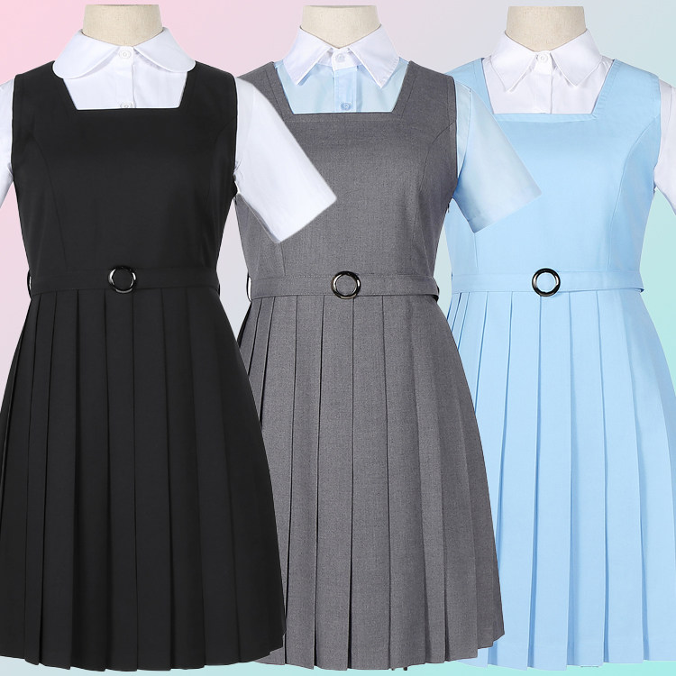 现货吊带背心连衣打底班服礼服裙