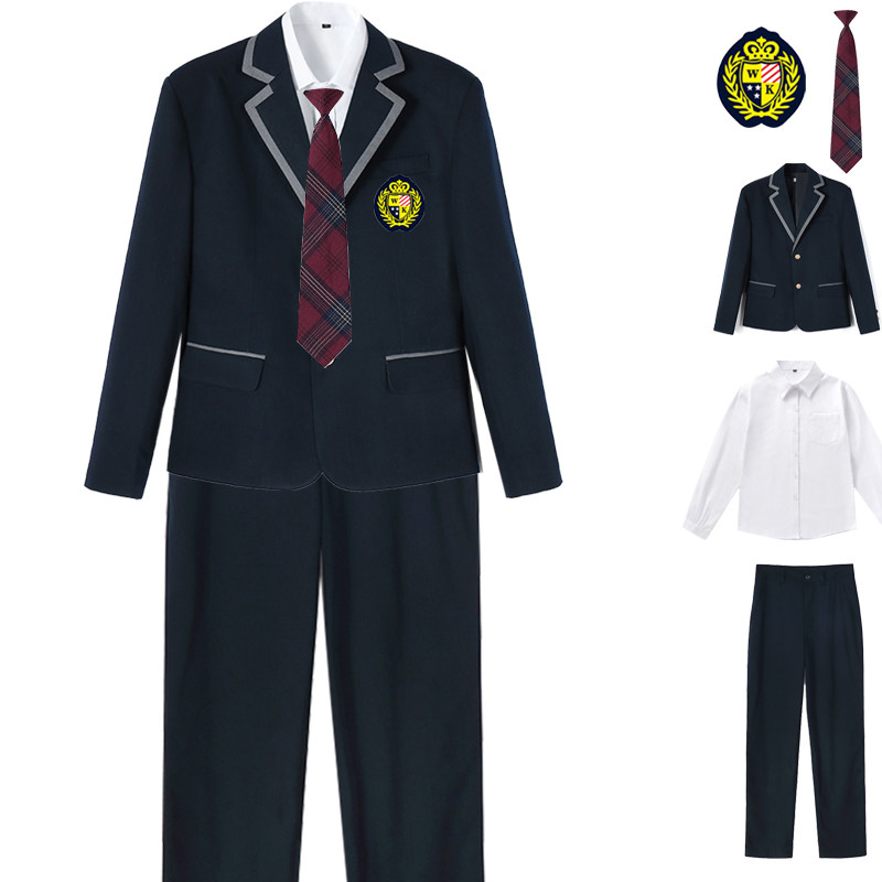 现货新款班服校服制服西装套装